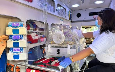 ambulancia con incubadora cdmx